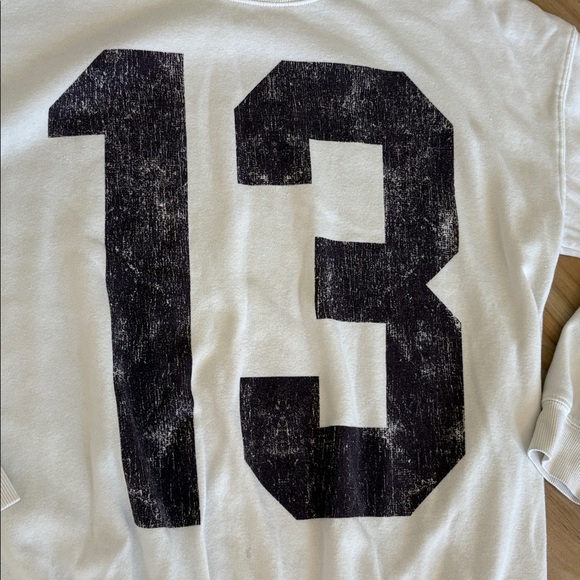 Altar'd State White Crewneck Sweater Small - Picture 2 of 3